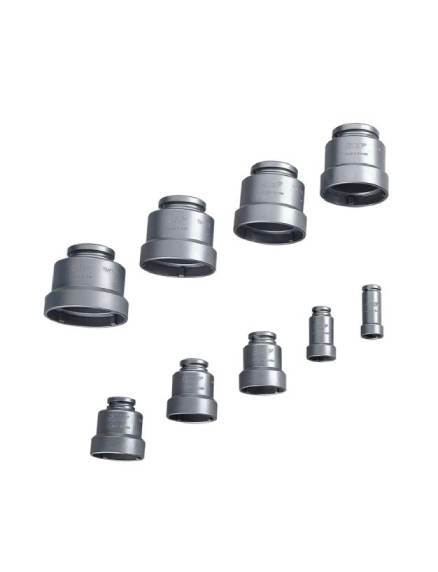 Axial lock nut sockets TMFS series