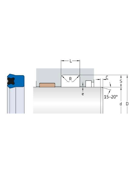 PTB - Metric sizes d = 8 - 35 mm