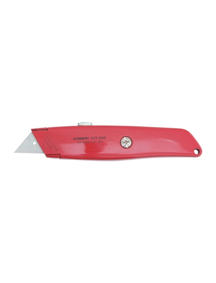 Disposable Knife - Retractable - Complete with 5 Heavy Duty Blades