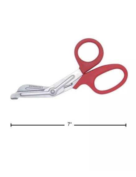 Bi-Material Side Bent Scissors